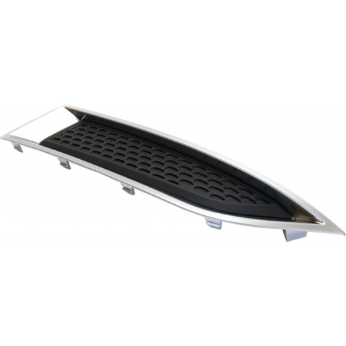 GRILLE LOWER LH OUTER UPPER MATTE-BLACK W/CHROME MLDG REPLACEMENT FOR GMC ACADIA 2015 PARTSLINK NUMBER GM1038155 GRILLE LOWER LH OUTER UPPER MATTE-BLACK W/CHROME MLDG REPLACEMENT FOR GMC ACADIA 2015 PARTSLINK NUMBER GM1038155