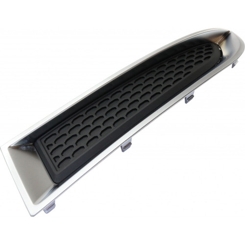 GRILLE LOWER LH OUTER UPPER MATTE-BLACK W/CHROME MLDG REPLACEMENT FOR GMC ACADIA 2015 PARTSLINK NUMBER GM1038155 GRILLE LOWER LH OUTER UPPER MATTE-BLACK W/CHROME MLDG REPLACEMENT FOR GMC ACADIA 2015 PARTSLINK NUMBER GM1038155