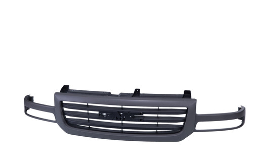 GRILLE TEXTURED GRAY 1500/2500 REPLACEMENT FOR GMC PICKUP GMC SIERRA-1500, 2500 3500 2005 PARTSLINK NUMBER GM1200476 GRILLE TEXTURED GRAY 1500/2500 REPLACEMENT FOR GMC PICKUP GMC SIERRA-1500, 2500 3500 2005 PARTSLINK NUMBER GM1200476