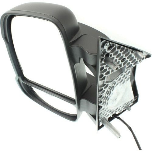 DOOR MIRROR LH MANUAL BLACK W/SIGNAL/TEMPERATURE SENSOR NON-EXTENDING/ MANUAL FOLD W/O HEAT REPLACEMENT FOR PROMASTER 3500 2019 PARTSLINK NUMBER CH1320417 DOOR MIRROR LH MANUAL BLACK W/SIGNAL/TEMPERATURE SENSOR NON-EXTENDING/ MANUAL FOLD W/O HEAT REPLACEMENT FOR PROMASTER 3500 2019 PARTSLINK NUMBER CH1320417