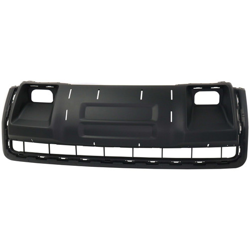 UNDERCAR SHIELD FR TEXTURED BLACK USE W/CHROME INSERT    REPLACEMENT FOR GMC CANYON 2015 PARTSLINK NUMBER  GM1095209