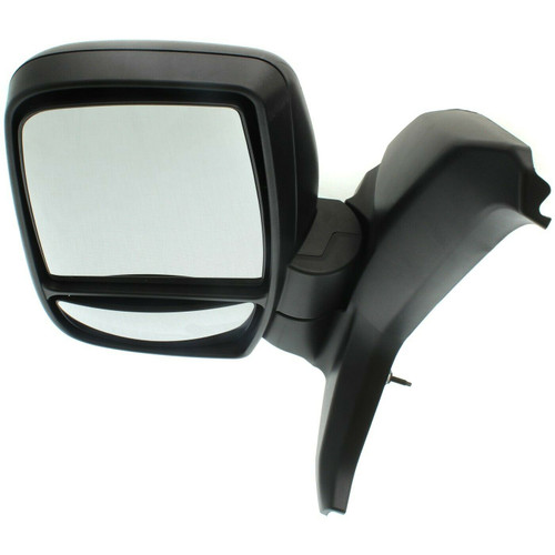 DOOR MIRROR LH MANUAL TEXTURED W/SHORT ARM W/LOW ROOF  REPLACEMENT FOR FORD TRANSIT T-350 WAGON 2015 PARTSLINK NUMBER   FO1320547