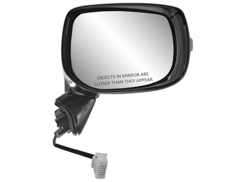 DOOR MIRROR RH POWER HTD SATIN CHROME W/SIGNAL/MEMORY/BLIND SPOT REPLACEMENT FOR SUBARU FORESTER 2019 PARTSLINK NUMBER SU1321173