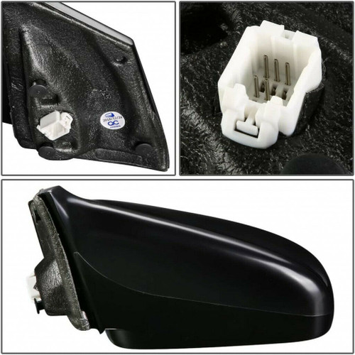 DOOR MIRROR LH POWER HTD REPLACEMENT FOR HONDA CIVIC COUPE 2008 PARTSLINK NUMBER  HO1320244