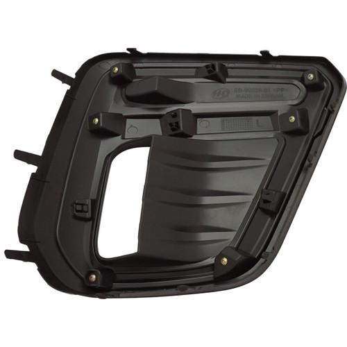FOG LAMP BEZEL FR LH GLOSSY BLACK W/BLACK TEXTURE USE W/LED FOGS SPORT MODEL REPLACEMENT FOR SUBARU FORESTER 2019 PARTSLINK NUMBER SU1038119