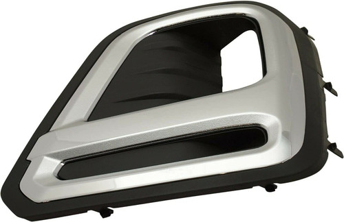 FOG LAMP BEZEL FR RH CHROME/TEXTURED BLACK USE W/LED FOGS TOURING MODEL REPLACEMENT FOR SUBARU FORESTER 2019 PARTSLINK NUMBER SU1039120