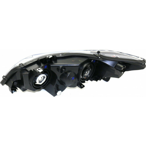 HEAD LAMP RH BLACK HOUSING HQ REPLACEMENT FOR HONDA CIVIC COUPE 2008 PARTSLINK NUMBER  HO2519111