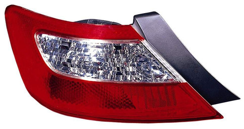 TAIL LAMP LH CAPA REPLACEMENT FOR HONDA CIVIC COUPE 2008 PARTSLINK NUMBER  HO2800165C