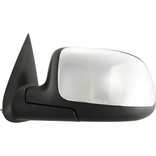 DOOR MIRROR LH MANUAL CHROME REPLACEMENT FOR GMC YUKON XL DENALI 2005 PARTSLINK NUMBER GM1320208 DOOR MIRROR LH MANUAL CHROME REPLACEMENT FOR GMC YUKON XL DENALI 2005 PARTSLINK NUMBER GM1320208