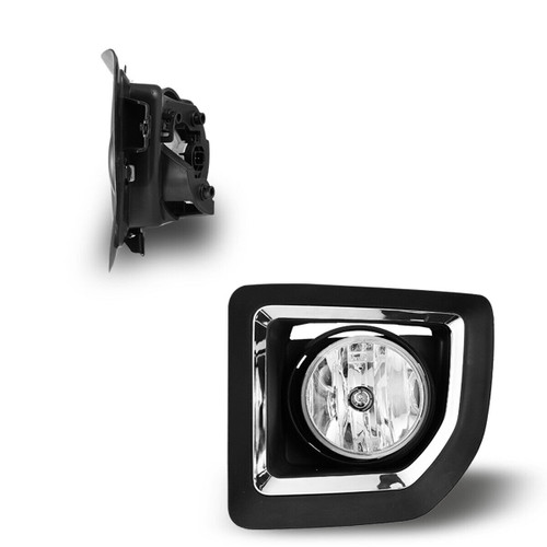 FOG LAMP BEZEL FR RH CHROME/BLACK  REPLACEMENT FOR GMC PICKUP GMC DENALI 2500 2015 PARTSLINK NUMBER  GM1039203