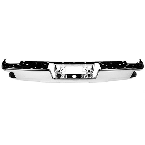 BUMPER FACE BAR RR CHROME W/CORNER STEP W/O SENSOR REPLACEMENT FOR CHEVROLET PICKUP CHEVY SILVERADO 3500 - 2015-2021 2019 PARTSLINK NUMBER GM1102558 BUMPER FACE BAR RR CHROME W/CORNER STEP W/O SENSOR REPLACEMENT FOR CHEVROLET PICKUP CHEVY SILVERADO 3500 - 2015-2021 2019 PARTSLINK NUMBER GM1102558