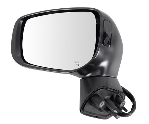 DOOR MIRROR LH POWER BLACK CAP HTD W/SIGNAL  REPLACEMENT FOR SUBARU 0UTBACK(MID-SIZE-WAGON) 2019 PARTSLINK NUMBER SU1320148