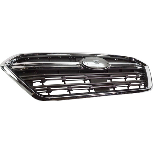 GRILLE DARK GRAY W/CHROME MOULDING/FRAME REPLACEMENT FOR SUBARU 0UTBACK(MID-SIZE-WAGON) 2019 PARTSLINK NUMBER SU1200172 GRILLE DARK GRAY W/CHROME MOULDING/FRAME REPLACEMENT FOR SUBARU 0UTBACK(MID-SIZE-WAGON) 2019 PARTSLINK NUMBER SU1200172