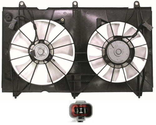 COOLING FAN ASSY 4CYL REPLACEMENT FOR HONDA ACCORD SEDAN 2005 PARTSLINK NUMBER HO3115121 COOLING FAN ASSY 4CYL REPLACEMENT FOR HONDA ACCORD SEDAN 2005 PARTSLINK NUMBER HO3115121