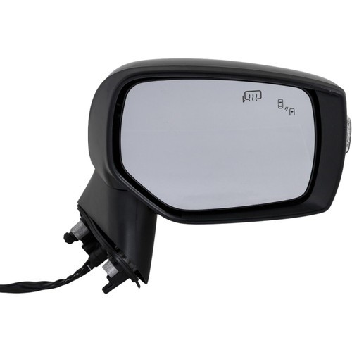 DOOR MIRROR RH  POWER PTM W/BLIND SPOT/SIGNAL   REPLACEMENT FOR SUBARU WRX 2019 PARTSLINK NUMBER SU1321161