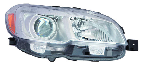 HEAD LAMP RH HALOGEN W/CHROME BEZEL CAPA REPLACEMENT FOR SUBARU WRX 2019 PARTSLINK NUMBER SU2503152C HEAD LAMP RH HALOGEN W/CHROME BEZEL CAPA REPLACEMENT FOR SUBARU WRX 2019 PARTSLINK NUMBER SU2503152C