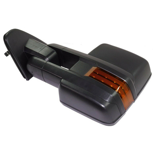 DOOR MIRROR LH POWER HTD TOW TYPE W/SIDE MARKER/IN-GLASS TURN SIGNAL/CARGO SPOTLIGHT REPLACEMENT FOR GMC PICKUP GMC SIERRA 1500 2015 PARTSLINK NUMBER  GM1320511