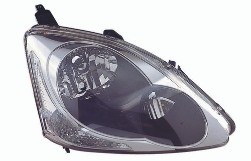 HEAD LAMP RH REPLACEMENT FOR HONDA CIVIC HATCHBACK 2005 PARTSLINK NUMBER HO2503122V