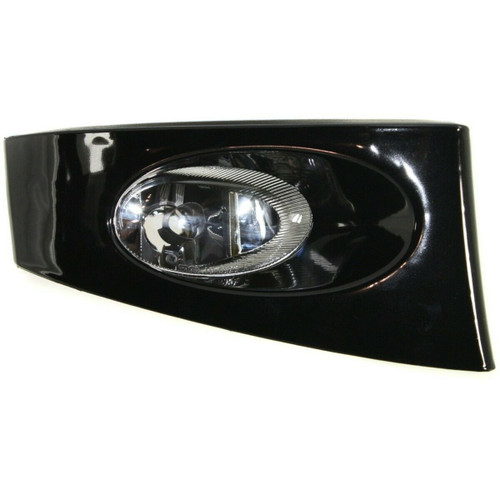 FOG LAMP FR RH BLACK CODE B92P W/BLACK PAINTED BEZEL REPLACEMENT FOR HONDA FIT 2008 PARTSLINK NUMBER  HO2593118U