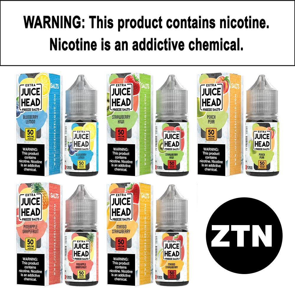Juicehead Salt Nic ZTN 30ml Mr. Vape USA Wholesale