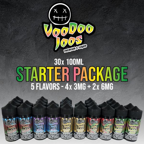  VooDoo Juice 100ml Starter Pack 