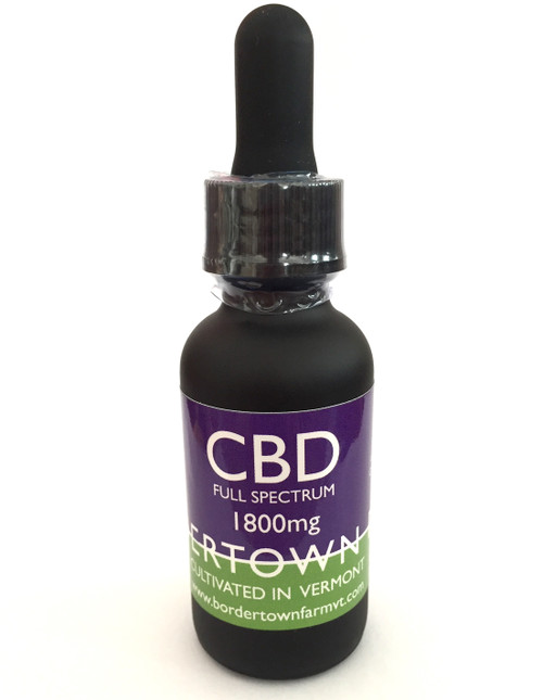 1800mg Full Spectrum Organic CBD in Organic Olive Oil.  Flavor - Plain