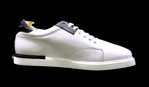 White Calf-Skin leather sneaker