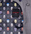 Gray pinstripe Double-breasted peak-lapel suit