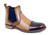 Tan /Burgundy Chelsea boot