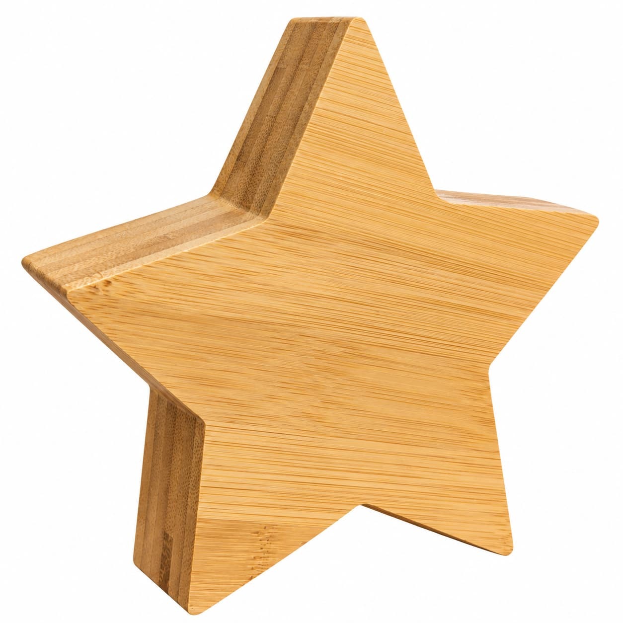 Eco friendly personalised Bamboo Star Award