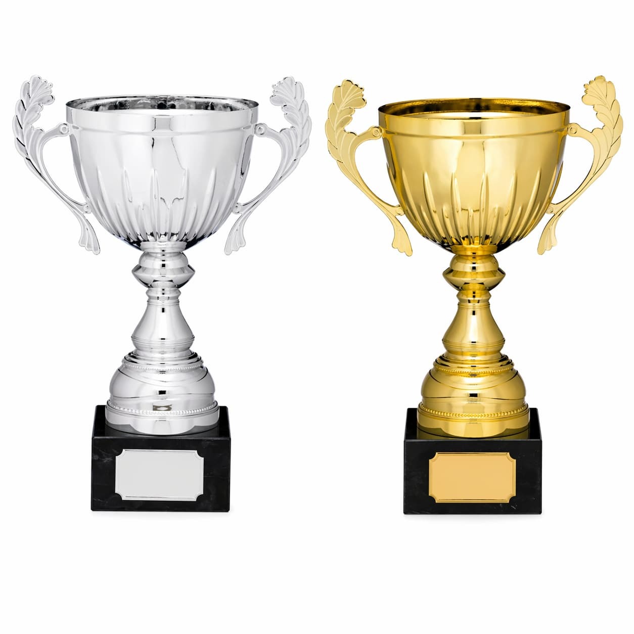 Classic Gold and Silver Trophy Cups