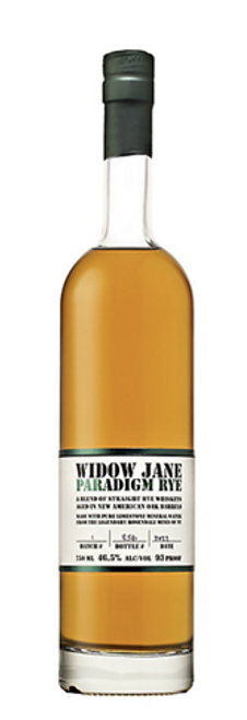 Widow Jane Paradigm Rye Whiskey 750ml
