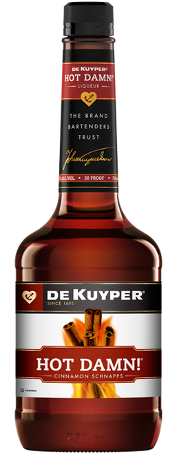 Dekuyper Hot Damn! Cinnamon Liqueur 750ml