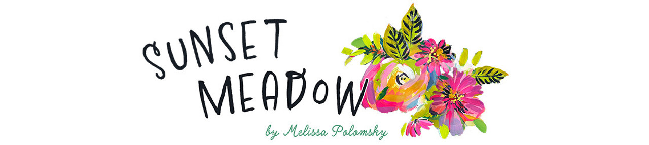 Sunset Meadow by Melissa Polomsky