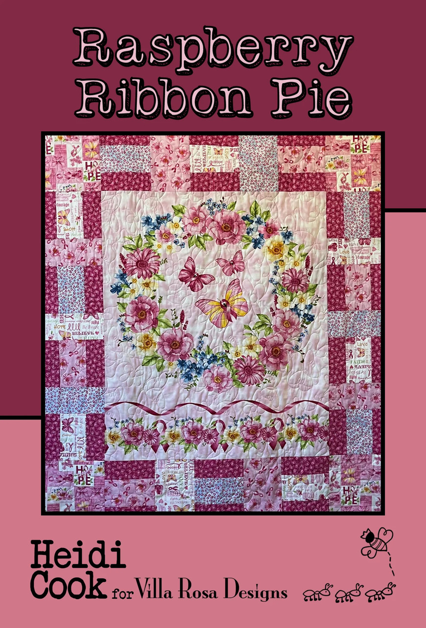 Collors Raspberry Villa Rosa Designs Raspberry Ribbon Pie Pattern