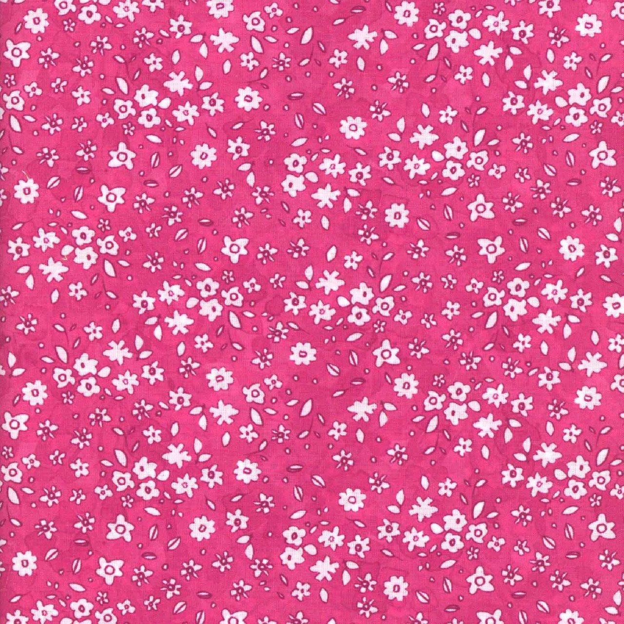 Clothworks Fabrics Garden Fresh by Sue Zipkin Raspberry Pink