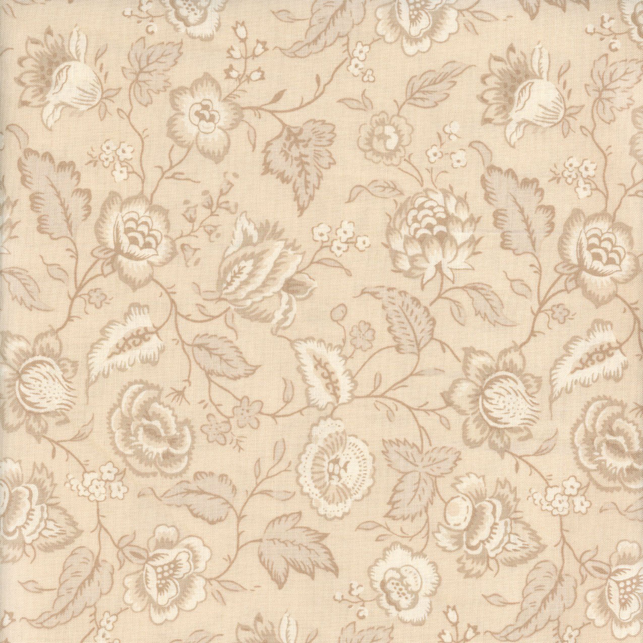 Andover Fabrics Wildflower Cottage Renee Nanneman Ivory Cream