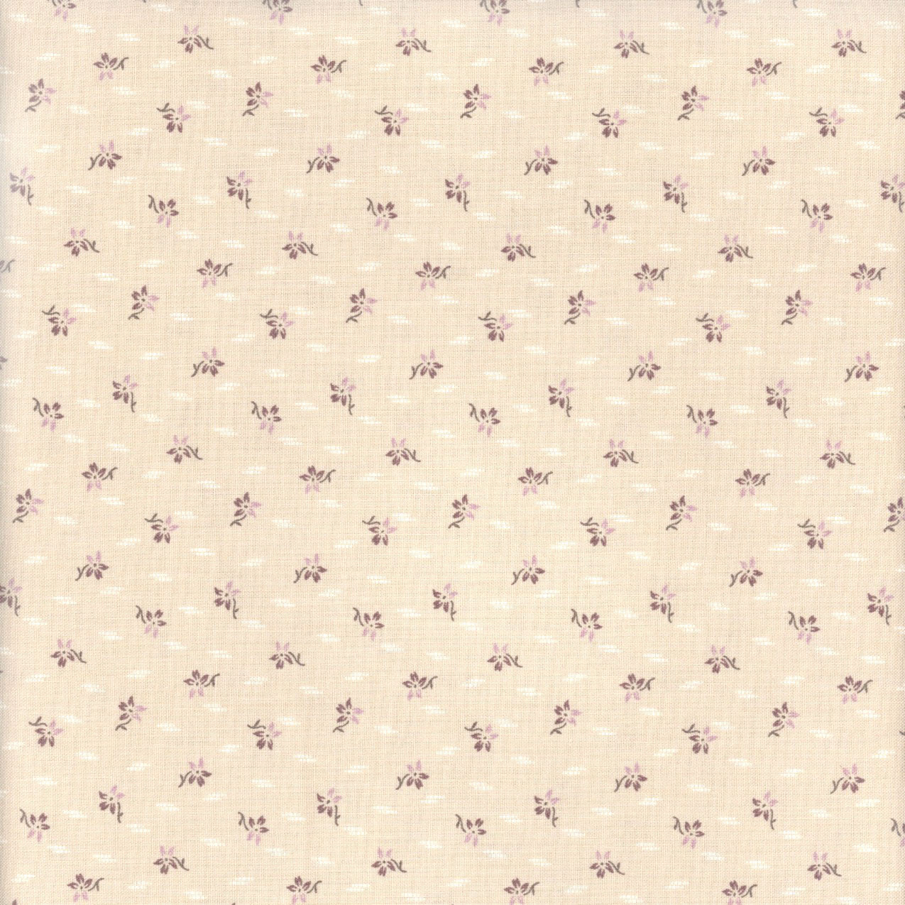 Andover Fabrics Wildflower Cottage Renee Nanneman Cream Flowers in