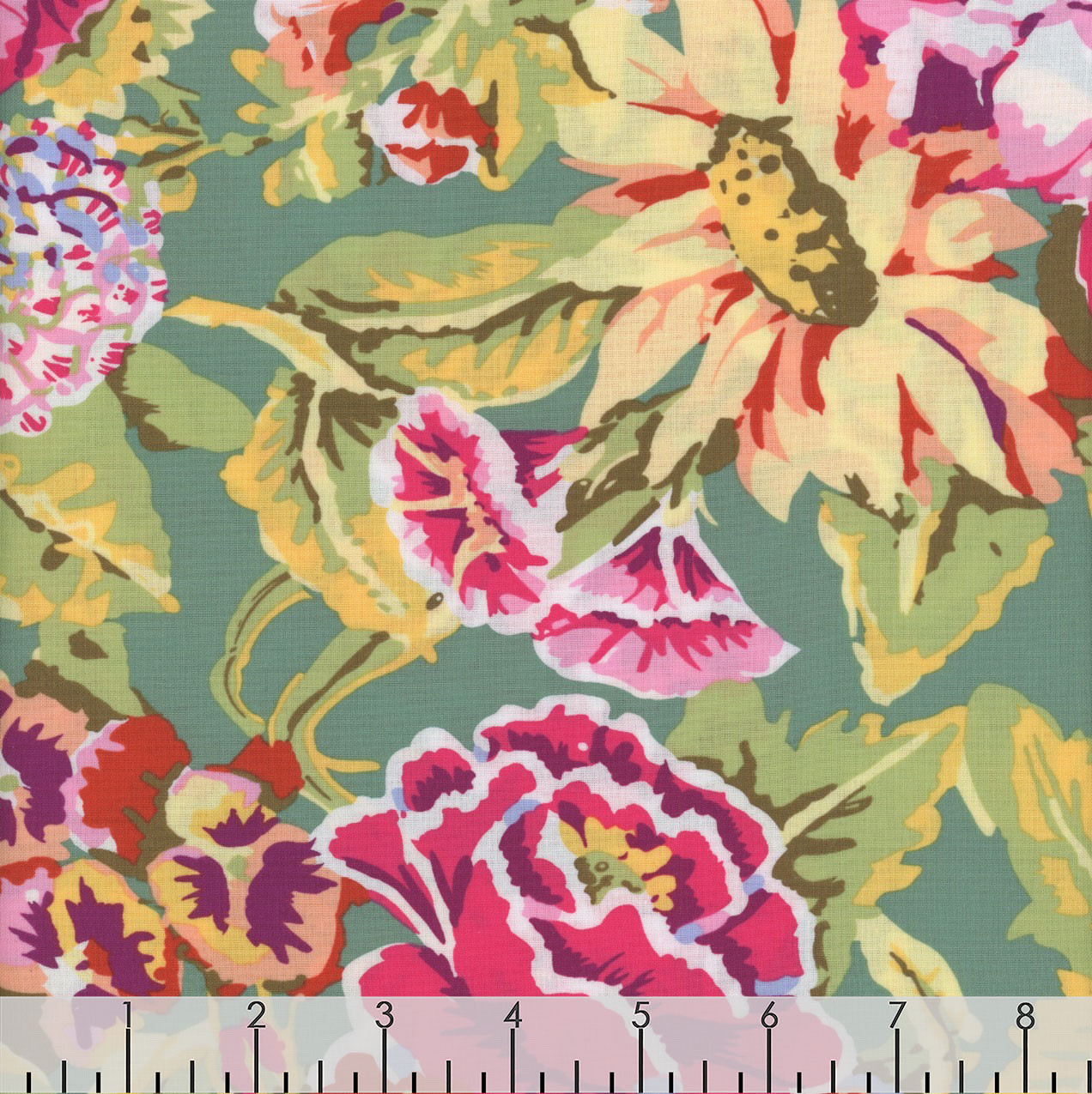 FreeSpirit Fabrics From the Archives by Kaffe Fassett Floral Dance