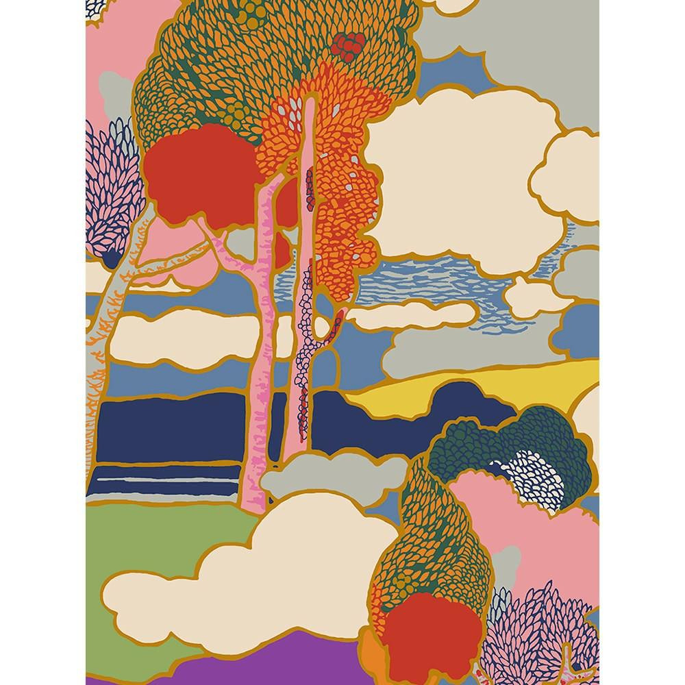 Liberty Fabrics Multi Bright Prospect Road Tana Lawn | Quilt Fabric