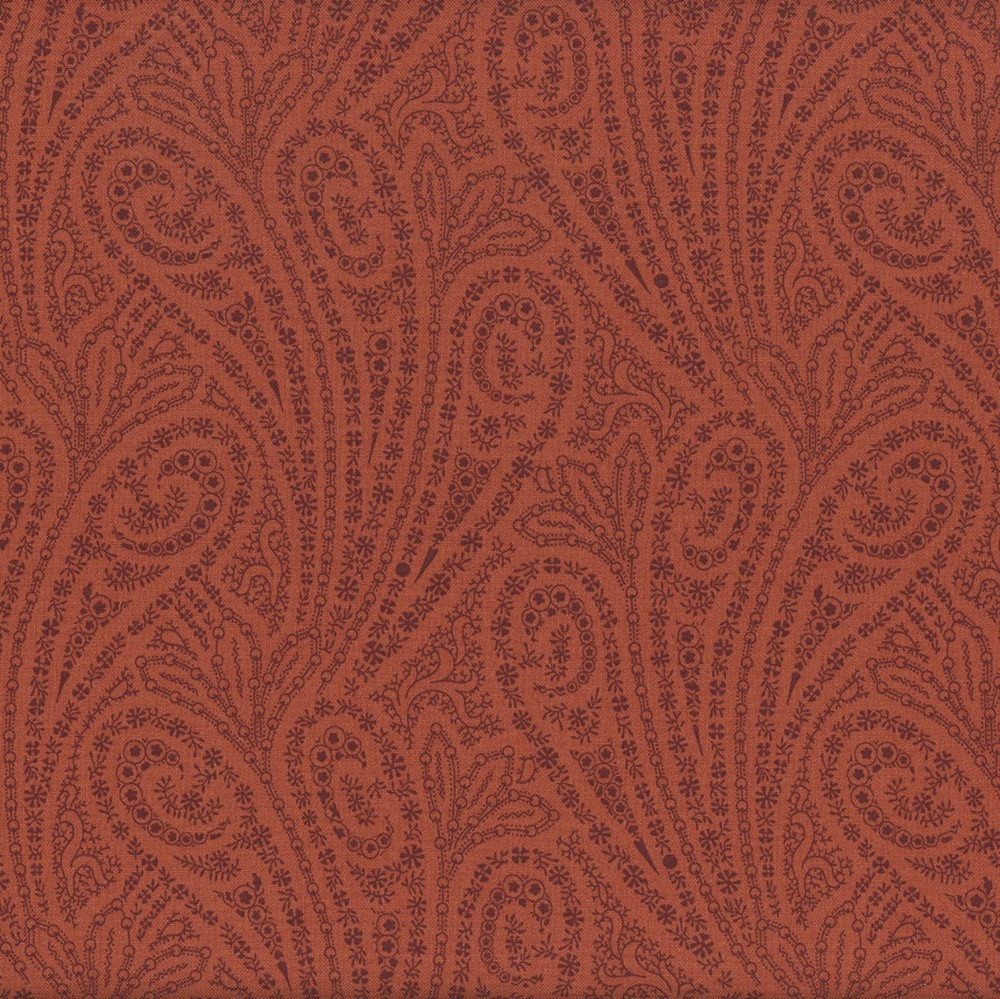 Andover Fabrics Grand Paisley by Jo Morton Grand Paisley Burnt