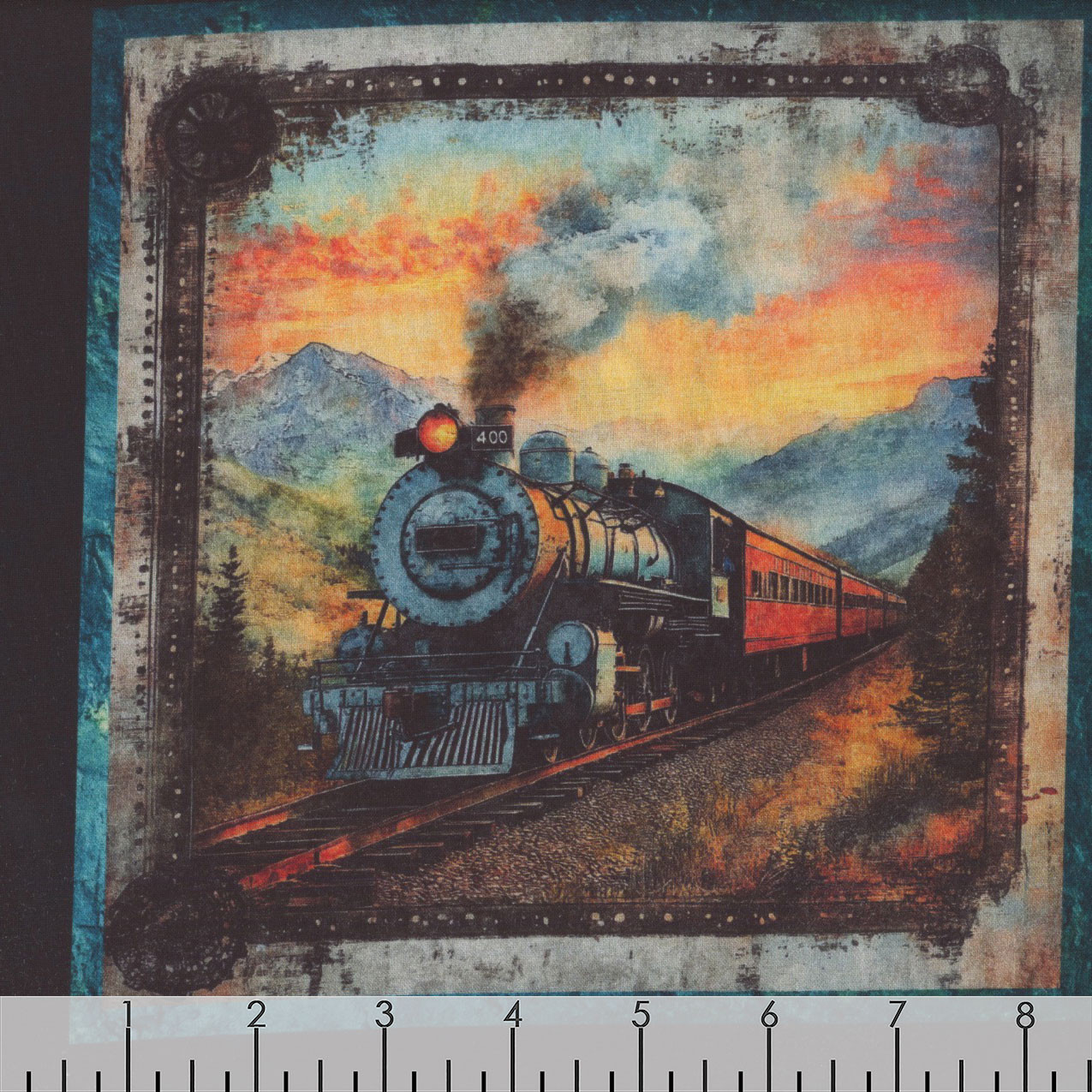Quilting Treasures Fabrics Steam and Steel by Dan Morris Black Trains ...