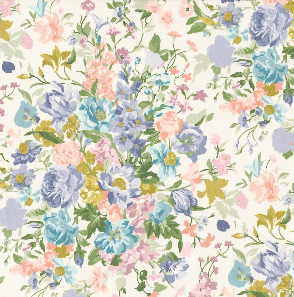 Liberty Fabrics Netflix Bridgerton Bouquet Parade Floral Tana Lawn