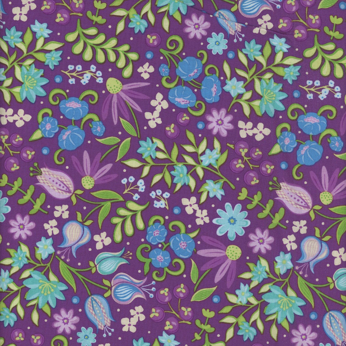 戯画　 SWEET COLLECTION Benartex Fabrics Twilight Serenade Amanda Murphy Cutting Garden
