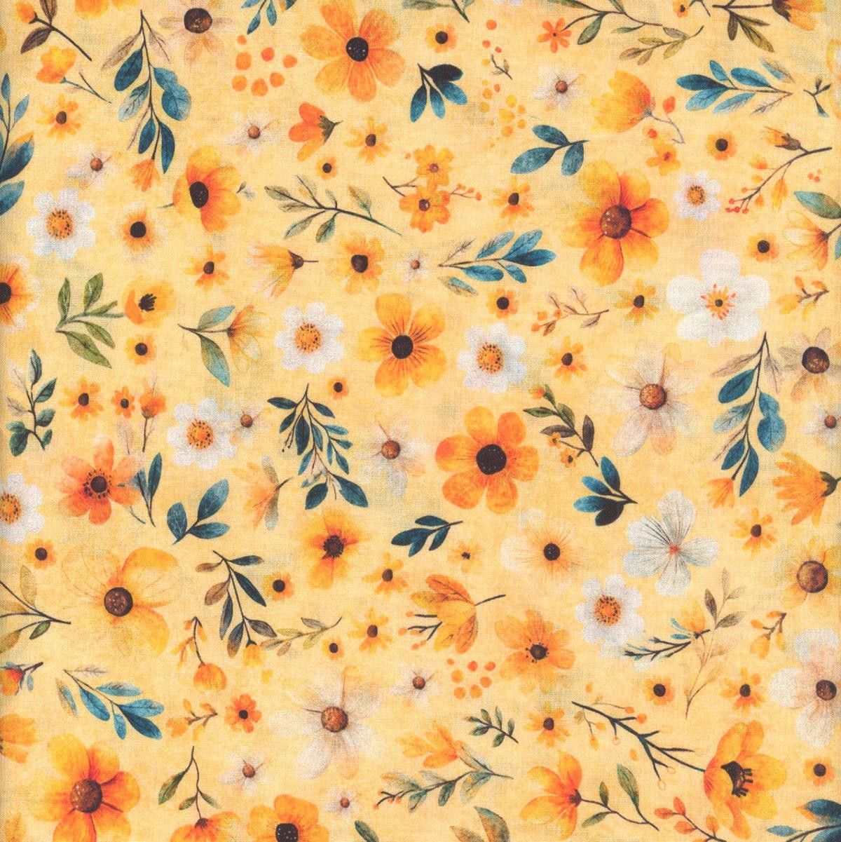 Quilting Treasures Fabrics Buzz, Buzz, Buzz Dan Morris Yellow