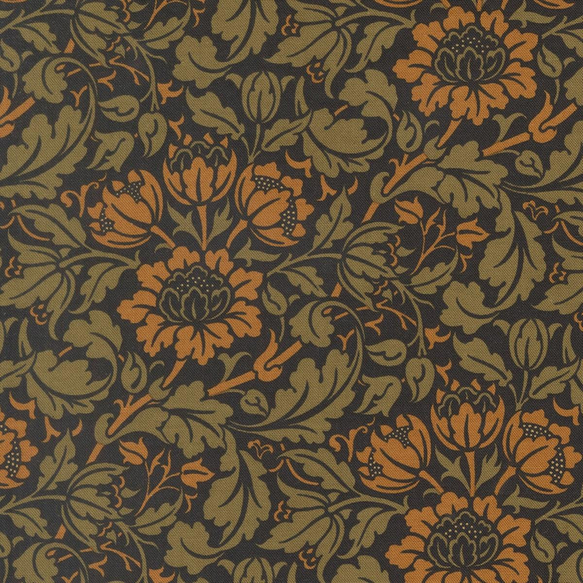 Moda Fabrics William Morris Muse Barbara Brackman Flowering Scroll