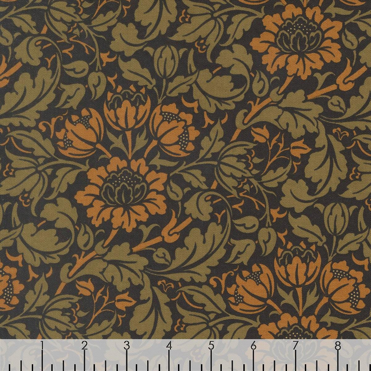 Moda Fabrics William Morris Muse Barbara Brackman Flowering Scroll