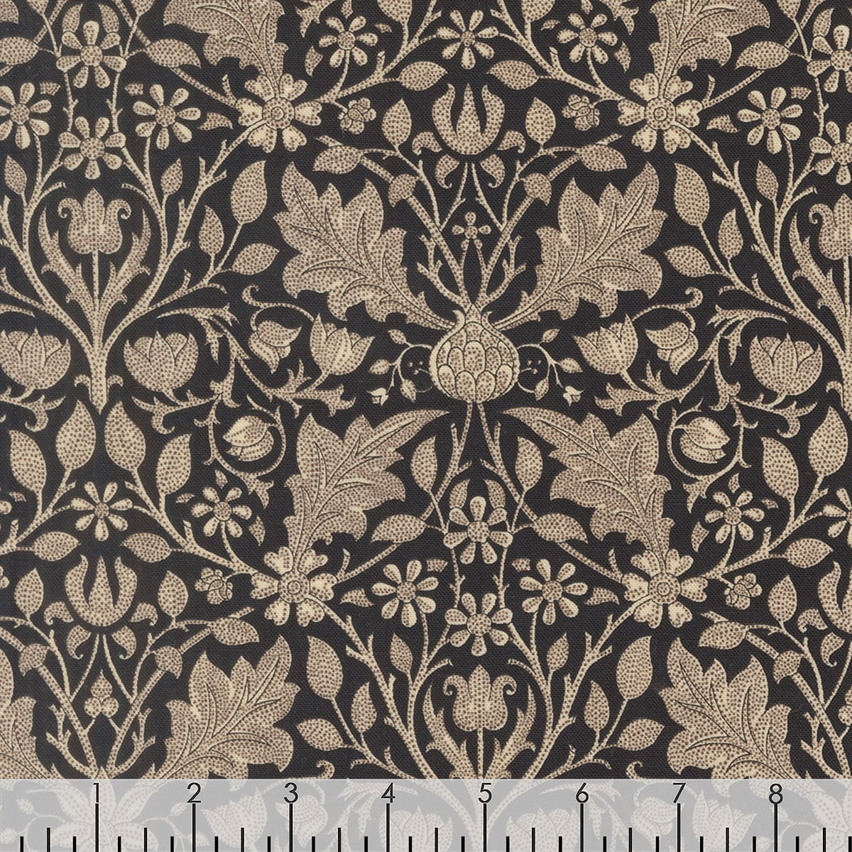 Moda Fabrics William Morris Muse Barbara Brackman Hedge Flowers 