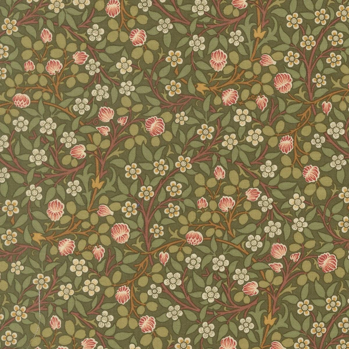 Moda Fabrics William Morris Muse Barbara Brackman Small Clover