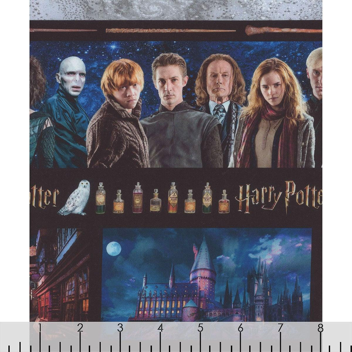 Benartex Fabrics Harry Potter Hogwarts Dumbledore Snape Hermione